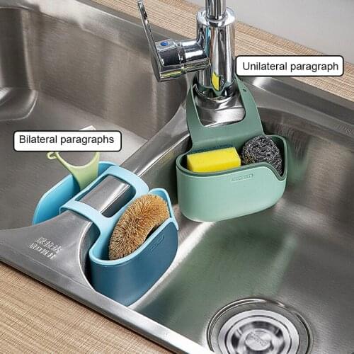 Kitchen Organizer Sink Holder Hanging Strainer Bathroom Storage Container Kitchen Accessories Sink Sponge Storage Hanging Basket