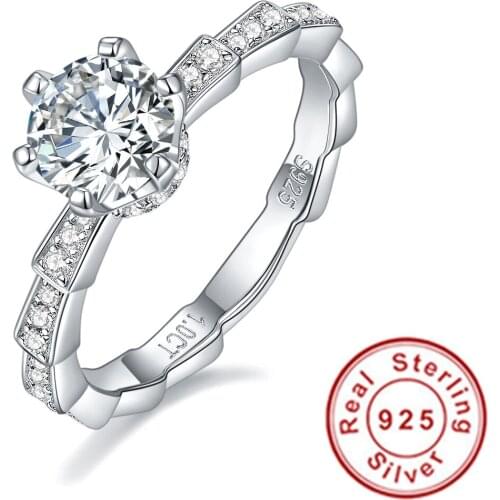 RUIXUNGEM White Rings