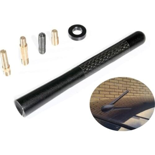 Car Styling Waterproof Fiber Carbon Short Antenna Radio Car Aerial Antenna For Haima 3 7 M3 S5 Jac J2 J3 J4 J5 J7 S1 S3 S5