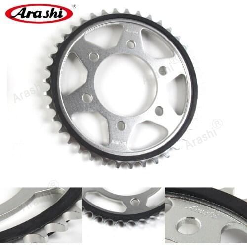 Arashi 39T 525 Rear Sprocket For KAWASAKI ZX10R ZX-10R / ZX1000 / Ninja 1000 2004 2005 Motorcycle Wheel Gear Chain Sprockets