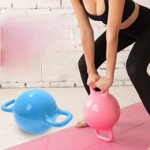 Yoga Fitness Kettle Bell Female Note Kettle Bell Binaural Handle Exercise Equipment Pilates Yoga Shaping Dumbbell