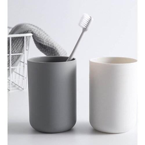 1Pc Multifunction Food Grade Rinse Cups Home Drinkware Bathroom Accessories Water Mug Plastic Mouthwash Cup