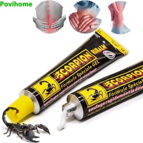 1pcs Scorpion Venom Analgesic Cream Chinese Medical Ointment Rheumatoid Arthritis Joint Back Muscle Sprain Waist Pain Relief
