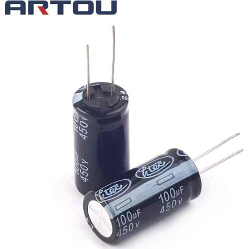 20PCS 400V 10UF 10*16mm 10X17mm Aluminum Electrolytic Capacitor 400V/10UF 10mm*16mm