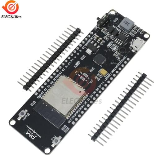 ESP32 Dual-Mode WiFi Wireless Bluetooth Development Board CP2104 Module With 18650 Lithium Battery Shield CP2102 For WeMos