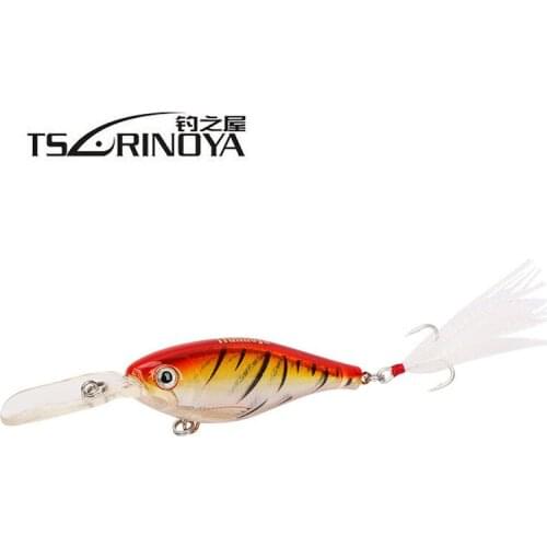 Deep Diving Wobbler Fishing Lure 8cm 13g Shad Minnow Bait Crankbait Wobblers Sinking Hard Bait