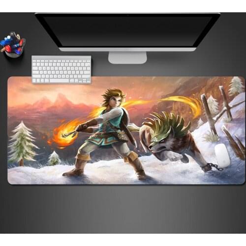 Dances Of Humans And Wolves Mouse Pad Gamer Higt Quality Gaming Mousepad Fashion Computer Keyboard Desk Mat Large Play Mats