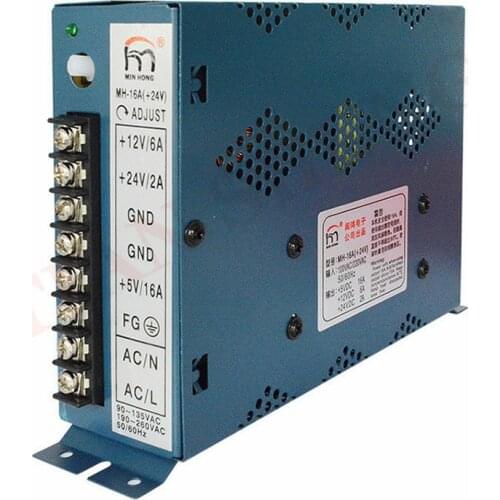 MH-16A(+24V) Arcade game machine Switching Power Supply +5V/16A 12V/6A 24V/2A Power Supply Arcade Game Machine Parts