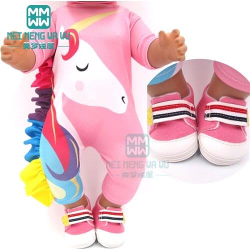 Fashion doll clothes for 43cm toy new born doll accessories Sling Swimsuit