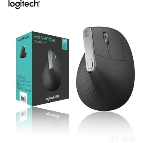 Pc Office mouse New Logitech MX Vertical bluetooth mouse wireless mouse with FLOW 2.4GHz USB nano for laptop Desktop