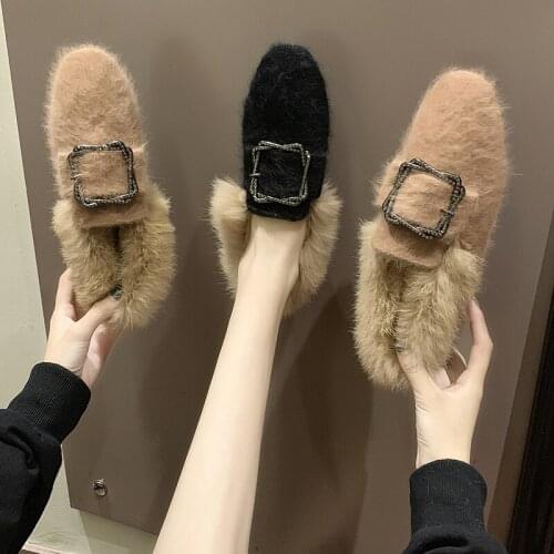 New Metal decoration Female Footwear Ladies Autumn winter Women Shallow Mouth Single Shoes With Peas Shoes zapatos U16-47