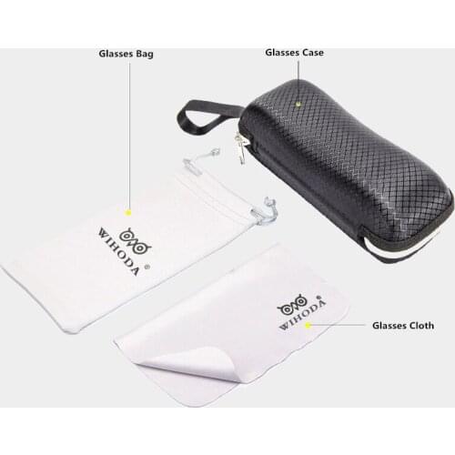 Glasses , Sunglasses , Optical Eyeglasses cases, Clean Cloth, Fiber Bag Accessories