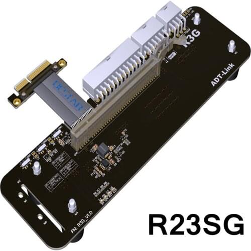 32Gb.s PCI-E 3.0 4x External Graphics Card Stand bracket PCIe 3.0 x4 Riser Cable 25cm 50cm External Independent Video Card Dock
