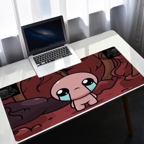 The Binding of isaac Mouse Pad Rubber Gamer PC Computer Keyboard Desk Mat Large XL Durable Desktop Gaming Accessories Mousepad