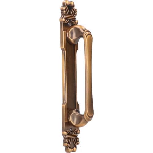 Surface Mounted Handle Antique Zinc Alloy Drawer Closet Cabinet Handles Hardware Fitting