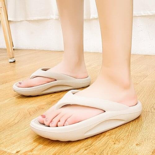 Unisex Summer Slippers Flip Flops Women Beach Shoes Outdoor Sandals Big Size 46 45 Women Fashion Slippers Casual Shoes Flats