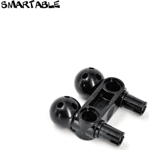Smartable MOC High-Tech Double Axle with Ball Building Block Parts Creative Educational Toys Compatible 90630 10pcs/lot