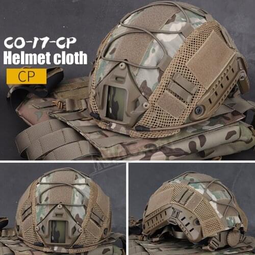 Tactical Helmet Cover Nylon Army Helmet Mesh Cover Anti-Scratch CS Paintball Wargame Sports Hunting Military Accessories