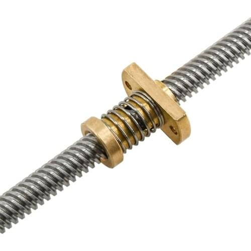 Z Axis Trapezoid Motor Screw Nuts T8 Nut POM Nut Lead 8mm Pitch 2mm For Creality P82A