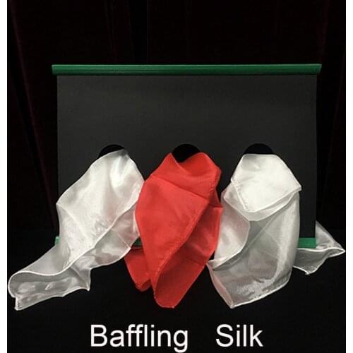 Baffling Silk Magic Tricks Stage Close Up Magia Scarf Appear Vanish Magie Illusion Gimmick Props for Professional Magicians