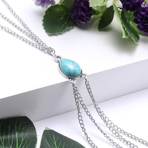 Summer Lady Thigh Leg Tassel Chain Charm Water Drop Cross Silver Color Chain Leg Body Jewelry Female Sexy Beach Accessories