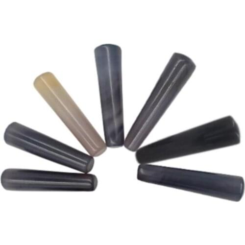 1pcs 30mm-220mm Agate Grinding rod Pestle Grinding Bar for Natural Agate Mortar Lab Grinding All size optional