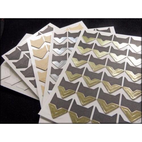 12000 pcs/lot (500 sheets) DIY Vintage Corner kraft Paper Stickers for Photo Albums Frame Decoration Scrapbooking