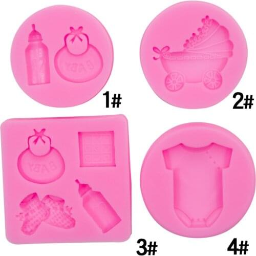 13*5.8*1.2CM DIY Sugar Craft Cake Baby Product Silicone Mold Fondant Mold Cake Decorating Tools Gum Paste Mold