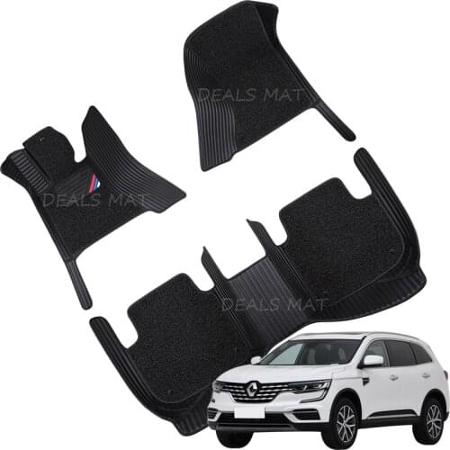 Car floor mats for renault kadjar talisman fluence megane 2 4 logan laguna 3 logan kangoo 2 sport car floor mats