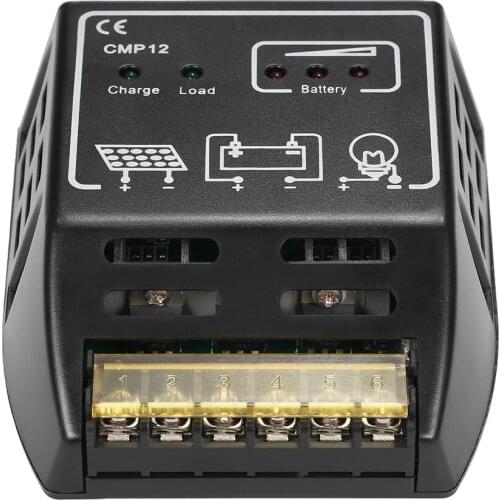 10/20A 12V/24V Solar Charge Controller Charging Regulator for Solar Panel Battery Overload Protection Solar Charge Controller