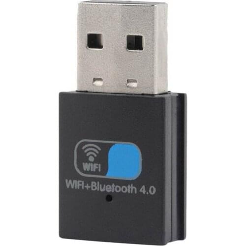 Mini Bluetooth 4.0 USB WIFI Adapter 150Mbps Wireless 802.11n/g/b Network Card For Windows Linux Android Systems 100pcs/lot