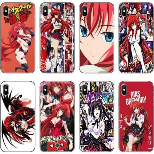 Akeno Rias Gremory High School Dxd Soft Case For Samsung Galaxy M30 A70 A60 A50 A40 A30 A10 A9 A8 A6 J8 J4 J6 Prime Plus 2018