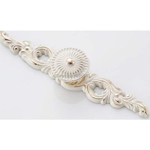 New Cabinet Kitchen Knobs&Handles Euro-Style Bedroom Furniture Drawer Knobs Ivory Knobs Closet Handle Doors Pulls Bars