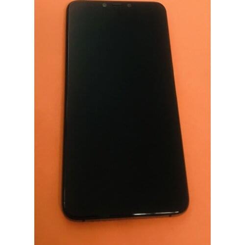 Used Original LCD Display Screen + Touch Screen + Frame for Elephone A5 Helio P60 MT6771 Octa Core Free Shipping