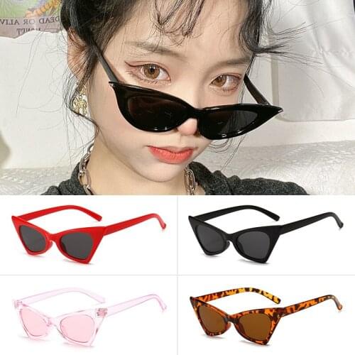 Retro Ladies Cat Eye Sunglasses Trend Personality Wild Street Shooting Comfortable No-Nasal Pressure Glasses Oculos Feminino