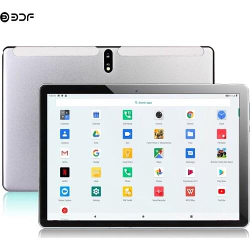 BDF New Arrivals 10 inch Tablets Android 9.0 Octa Core 4G LTE Phone Call 4G Dual SIM Google Market WiFi GPS Tablet Pc 10.1 inch