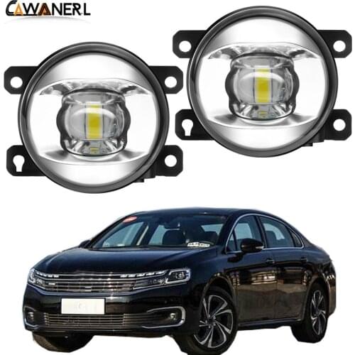 Fog Light Assembly H11 Car Right + Left Side LED Lens Fog Lamp Daytime Running Light 30W 12V For Citroen C6 TD_ Saloon 2005-2015