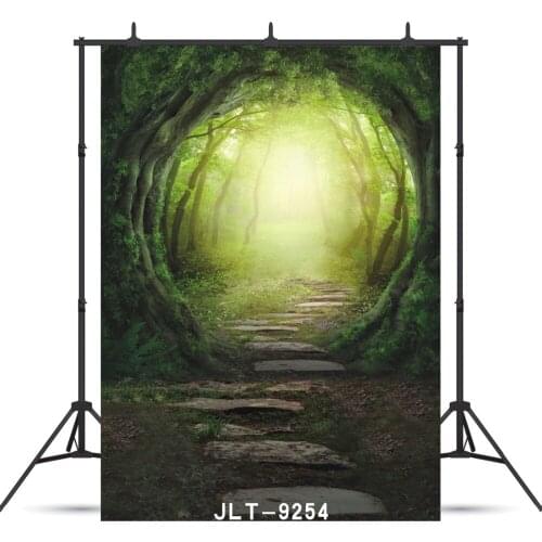 Fairy Tale Forest Photographic Background For Portrait Children Baby Shower New Born Vinyl Cloth Printed Backdrops Photo Shoot