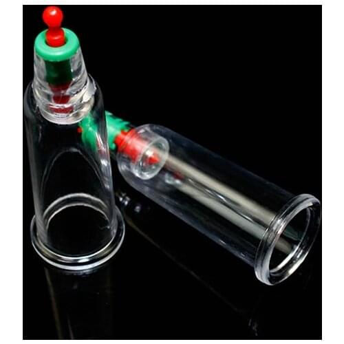 Silicone cupping massage health B7 Cans Vacuum Cupping Chinese Medicine Ventosa Terapia Plastic Cup Finger Small Gas Single
