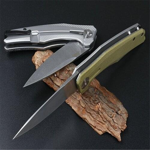 Folding ZT0707 Quick Opening Knife (Two Colors) 5cr13mov Blade G10 High Hardness Hunt And Camp Pocket EDC Tools Gift For Men