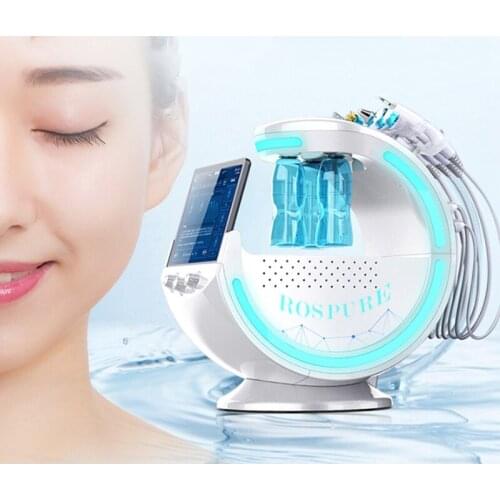 Small Bubbles Smart Beauty Equipment Skin Analyzer Removing Blackheads Radio Frequency Ultrasonic Beauty Professional Tool