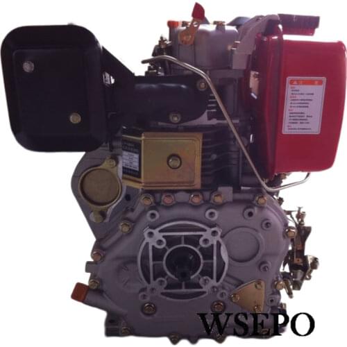 Factory Direct Supply! WSE-188F 10hp 456cc Air Cooled Diesel Engine with Single Cylinder for Generator/Pump/Farm Tiller/Boat