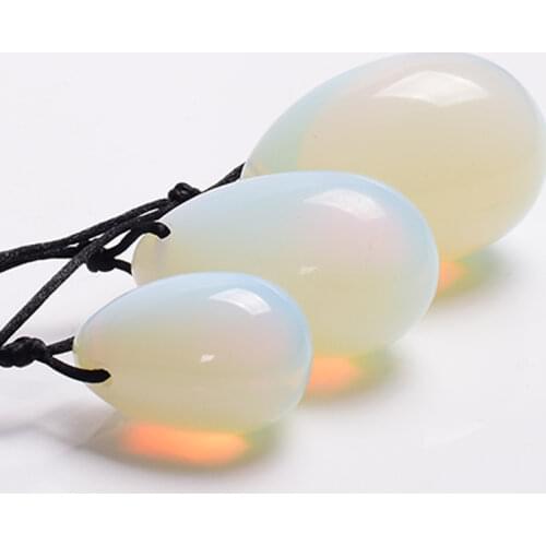 Yoni Egg Jade Eggs Women Kegel Exerciser Massager Vaginal Muscles Tightening Ball Crystal Rose Quartz Eggs