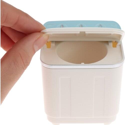 1/12 Dollhouse Miniature Washing Machine Washer Home Appliance Decor Bathroom Furniture Acc Children Kids Toy