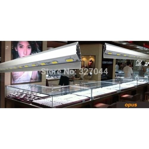 10pcs/lot DC12V 50cm 36led SMD 5050 5730 Rigid Bar Led Light Strip Light Bulbs,for U Type Aluminum