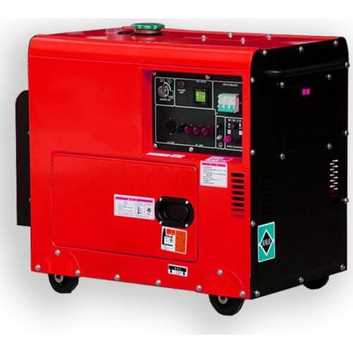 1 Phase 3kva 5kva 6kva small silent soundproof diesel generator price