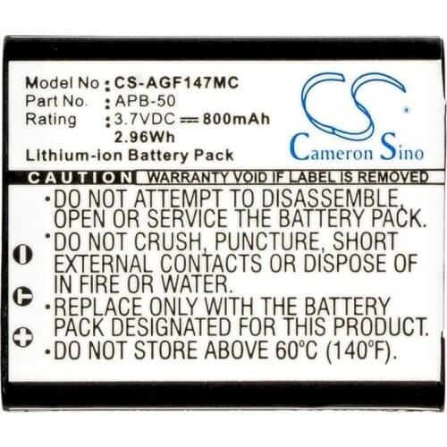 Cameron Sino 800mAh battery for AGFA Optima 147 APB-50 (ICP7/35/41) Camera Battery