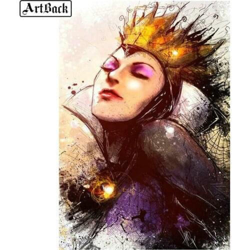 Woman crown pattern 5d diy diamond painting Woman portrait full square drill 3d round diamond embroidery home decoration female