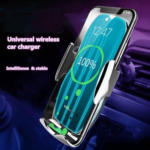 Automatic Induction Car Charger Wireless Quick Car charging Bracket Megnetic charge for iPhone 11 for Huawei for Galaxy