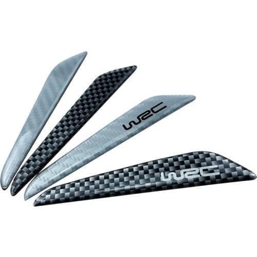 Car Carbon Fibre Anti-Collision Waterproof Rubber Strip For Audi A1 A2 A3 A4 A5 A6 A7 A8 B6 B7 B8 C5 C6 C7 S3 S5 S6 S8 SQ5 R8